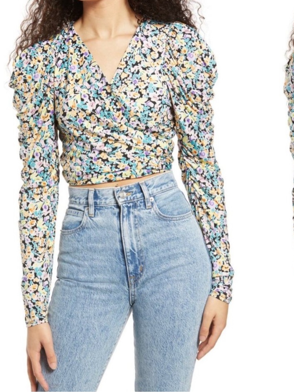 AFRM Celeste wrap top